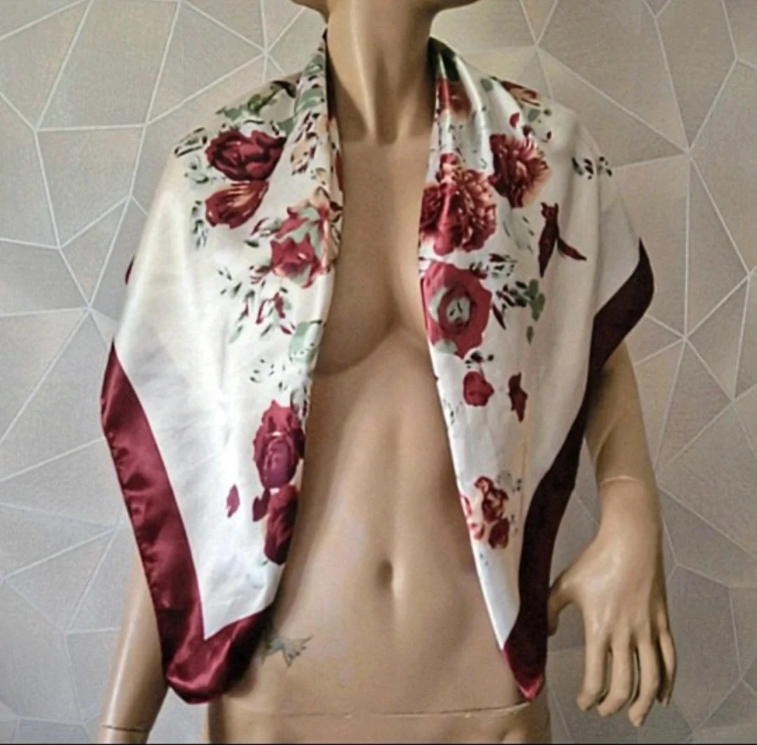 Foulard en soie 90x90 cm
